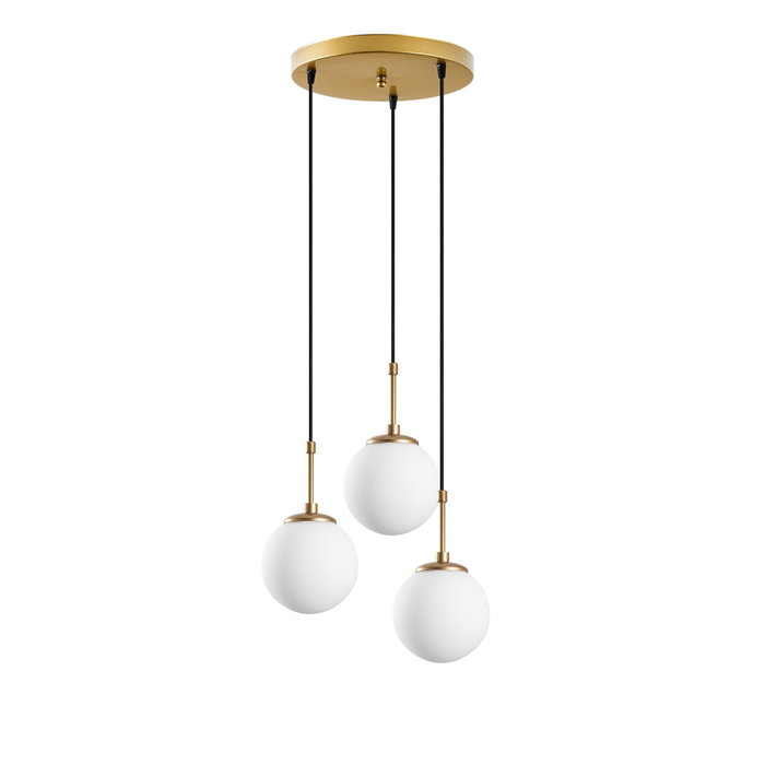 Opviq Orbıtal - 15-14007 Lámpara de araña dorada